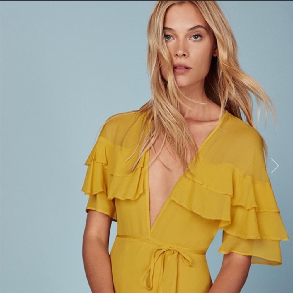 Reformation Garbo Wrap Dress/NWOT * No Trades